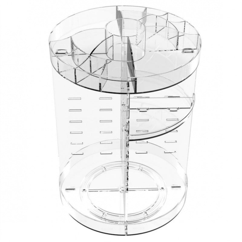 Rotating Cosmetics Storage Rack Table