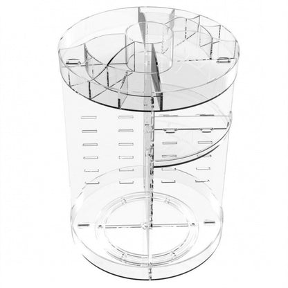 Rotating Cosmetics Storage Rack Table