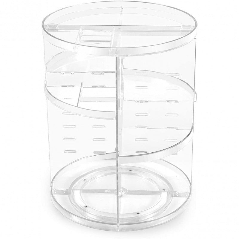 Rotating Cosmetics Storage Rack Table