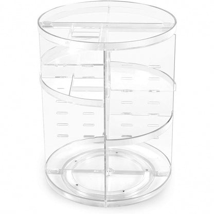 Rotating Cosmetics Storage Rack Table
