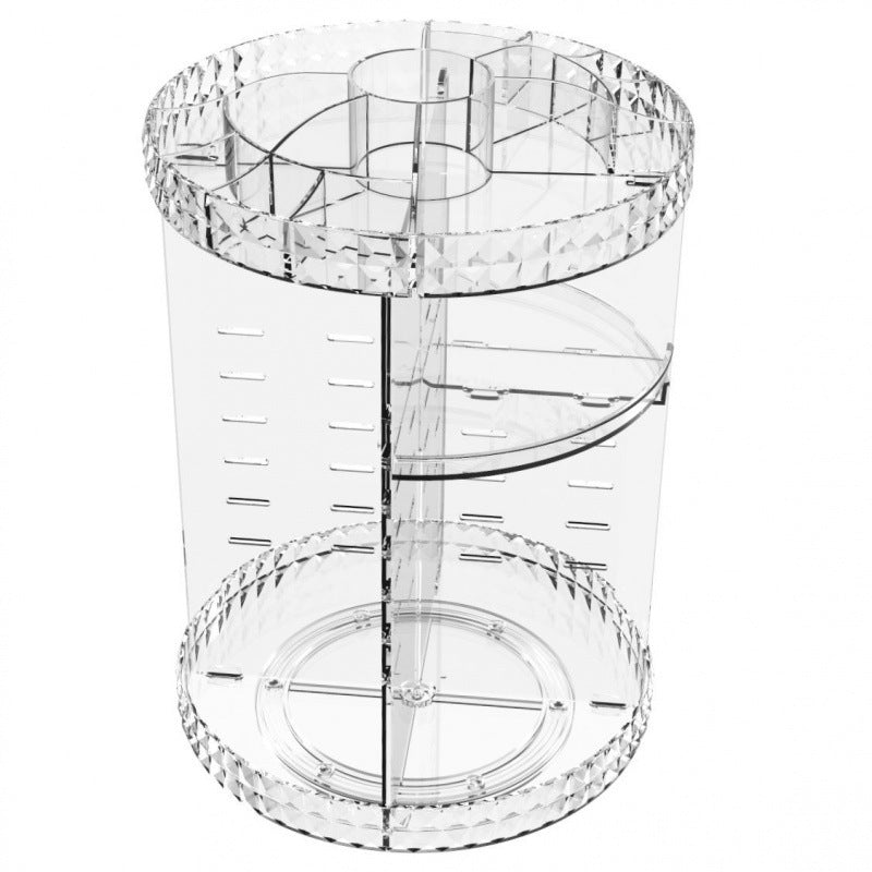 Rotating Cosmetics Storage Rack Table